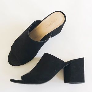 Nine West block heels